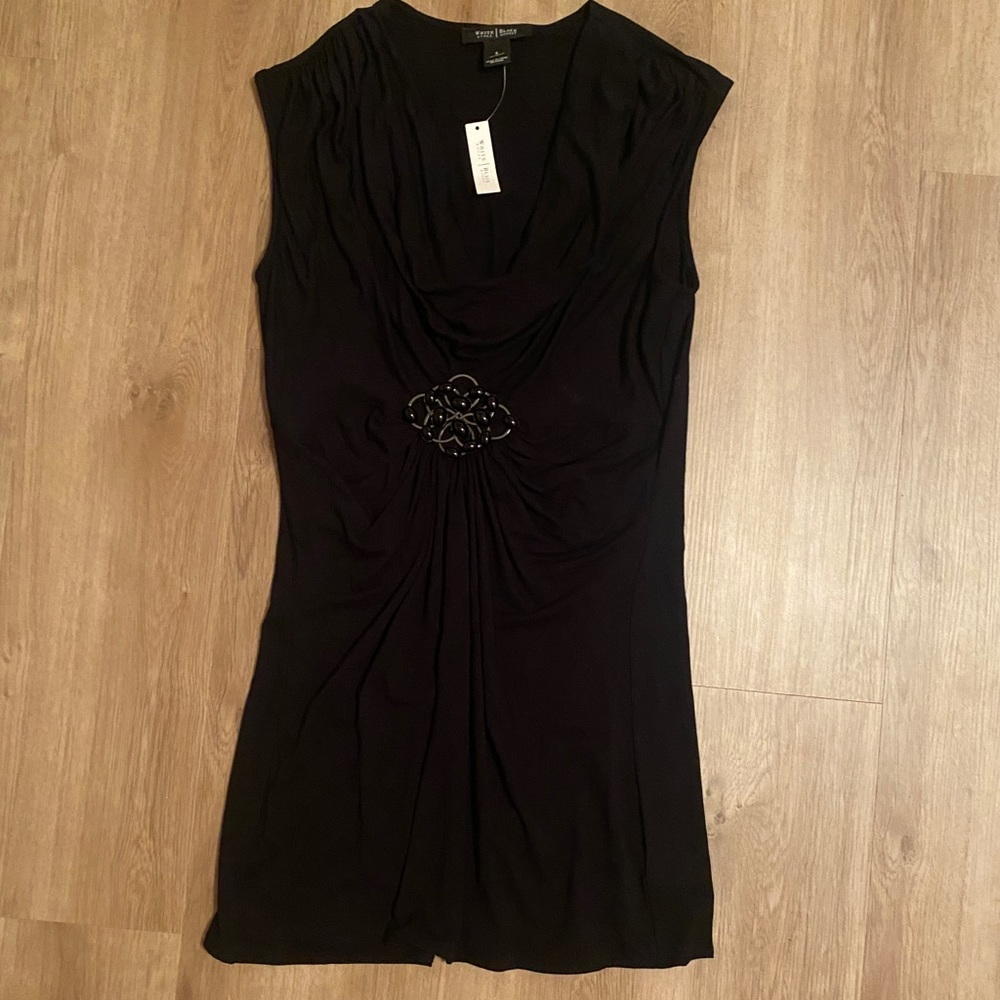 Black cocktail dress